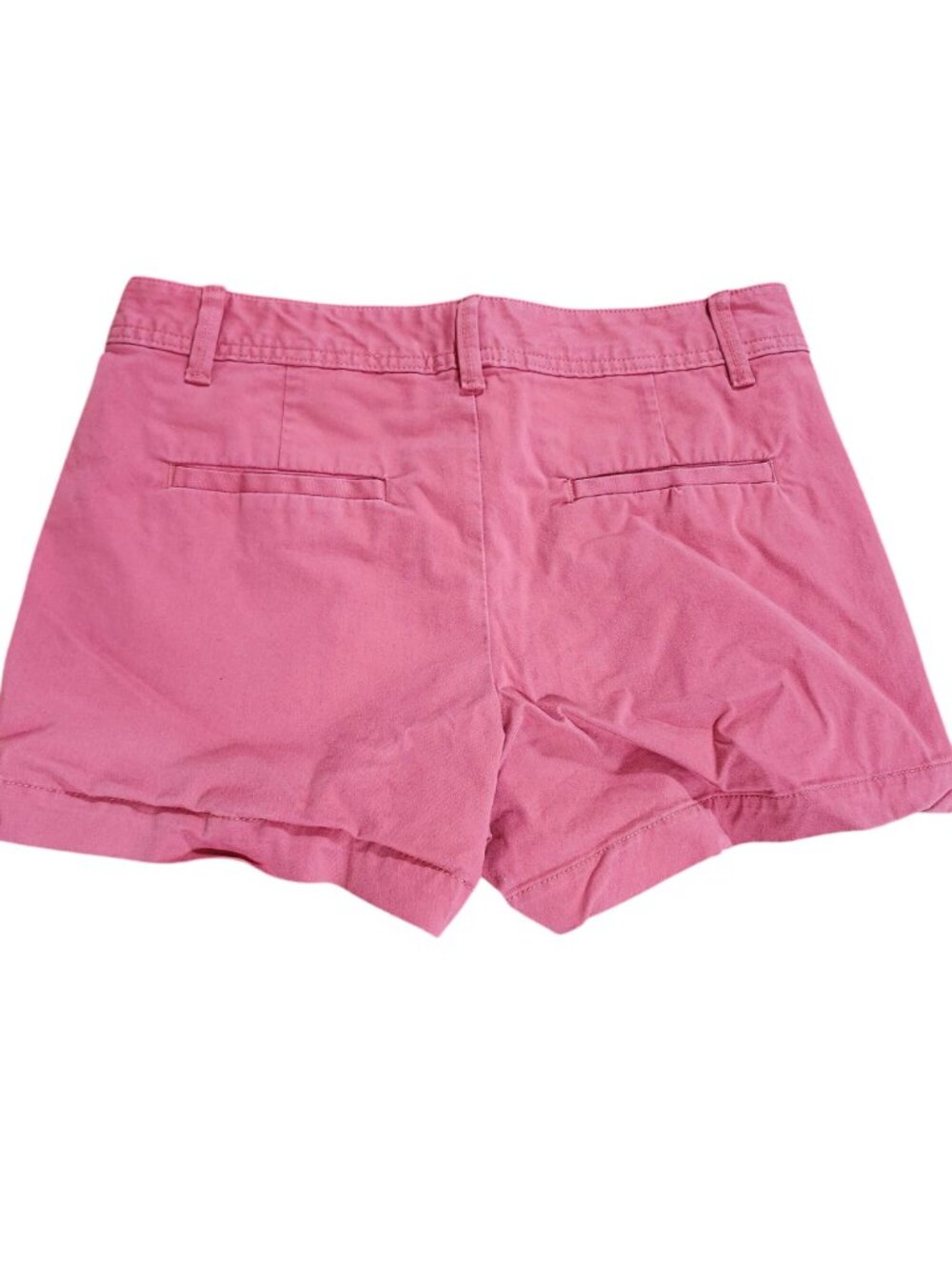 Gap Women’s Size 6 City Shorts Coral Pink Casual Chino 3” Inseam 4 Pocket - Picture 2 of 6